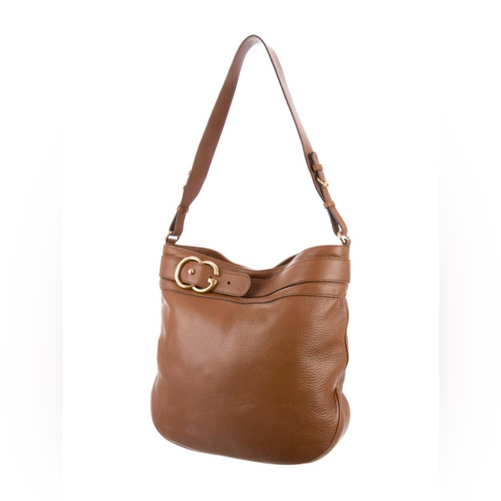 Stunning large Gucci Rider bag beautiful soft brown Leather beautiful condition